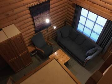 Фото номера Улучшенный коттедж с сауной Дома для отпуска Lost Inn Cabins г. Экясломполо 5