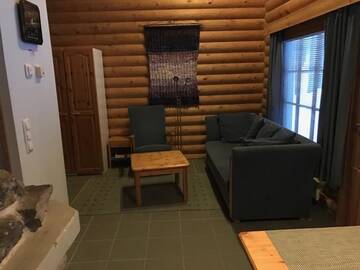 Фото номера Улучшенный коттедж с сауной Дома для отпуска Lost Inn Cabins г. Экясломполо 6
