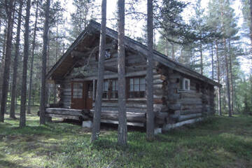 Фото номера Special Offer - Two-Bedroom Cottage with Sauna Дома для отпуска Lost Inn Cabins г. Экясломполо 3