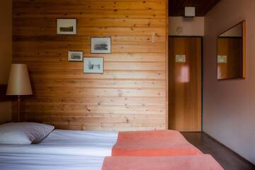 Фото номера Двухместный номер эконом-класса с 2 отдельными кроватями Отель Lapland Hotels Äkäshotelli г. Экясломполо 3