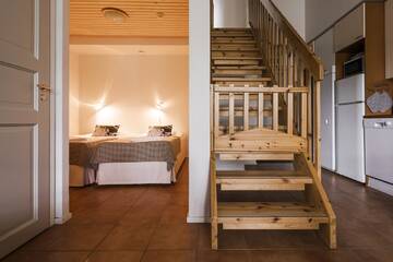 Фото номера Дом для отпуска с 1 спальней, альковом и сауной Отель Lapland Hotels Äkäshotelli г. Экясломполо 3